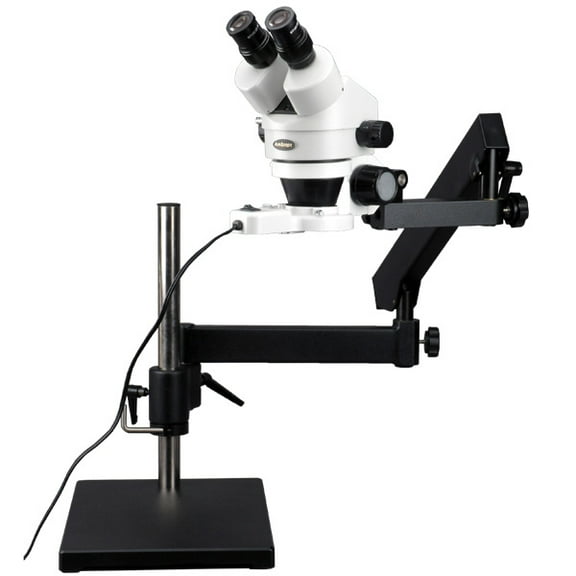 AmScope SM-7BZ-144S 3. 5X-90X Articulating Stand Zoom Microscope