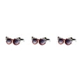 thumbnail image 1 of Qarigey RetroGafas de sol ligeras y portátiles para personas a la moda Estilo vintage rojo Type1 NO1, 1 of 6