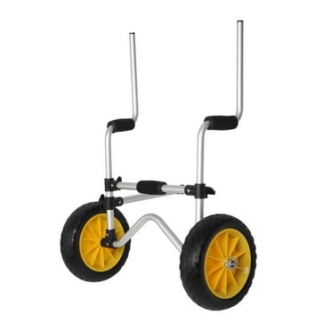 UBesGoo Kayak Trailer Carrier Trolley, Width and Length Adjustable, for Sit-On-Top Kayaks
