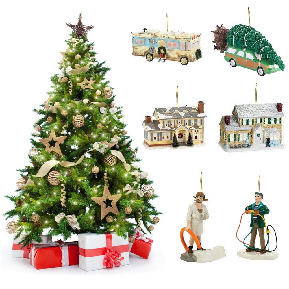 Department 56 National Lampoon Christmas Vacation Village Cousin Eddie in  The Morning Christmas Tree Hanging Decoration - Walmart.com
