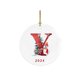 thumbnail image 1 of Coche Decoraciones de Navidad 2025 Nuevo 26 Carta de Navidad Muñeco de Nieve Colgante de Navidad - Colgante de Coche de Acrílico Santa Navidad Muñeco de Nieve Decoraciones, 1 of 5