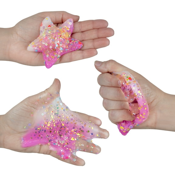 ORB Tabalicious Seashells TABA Squishy Starfish Toy - Squish Squeeze This Soft Sticky Starfish Squishy - TABA Squishies For Stress Relief - Fun Kawaii Fidget and Sensory Toys for Kids and Adults