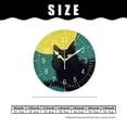 thumbnail image 2 of 10 Inch Wall Clock Battery Operated Silent Clock Decorative for Office, Kitchen, Outdoor, Living Room，Cat Moon Cute Animal Beautiful Art, 2 of 4