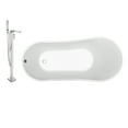 thumbnail image 3 of Tub, Faucet and Tray Set Streamline 67" Clawfoot NH340BL-CH-140, 3 of 5