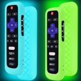 thumbnail image 1 of Funda de control remoto/tapa de batería, paquete de 2 unidades para TV inteligente TCL Roku, 1 of 7