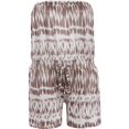 thumbnail image 2 of Women's Strapless Off Shoulder Printed Beachwear Short Rompers Jumpsuits, 2 of 2