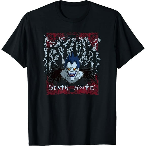 Death Note T-shirt Cotton Short Sleeve Crew Neck Soft Fitted Tees S - 3XL Fresh Classic Tshirts