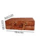 thumbnail image 3 of Joyero de Madera Xihbxyly Tapa Transparente para Organizar Pendientes Anillos y Pulseras, 3 of 7
