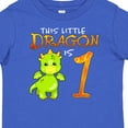 thumbnail image 4 of Inktastic Dragon 1st Birthday Turning One Boys or Girls Baby T-Shirt, 4 of 5