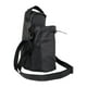 thumbnail image 1 of Bolsa para transportar botellas de agua, bolso bandolera con cordón para fitness, camping y yoga. negro, 1 of 8
