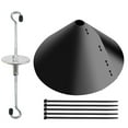thumbnail image 3 of OUSITAID 12/14/16/18 Inch Wrap Around Squirrel Baffle Squirrel Proof Baffle, 3 of 8