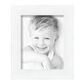 thumbnail image 2 of ArtToFrames 8" x 10" Contemporary White with Lip Picture Frame, 8x10 inch White Wood Poster Frame (WOM-2032), 4 Pack, 2 of 6