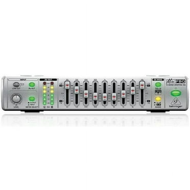 PYLE PPEQ100 - 19'' Rack Mount Dual 10 Band 4 Source Input Stereo