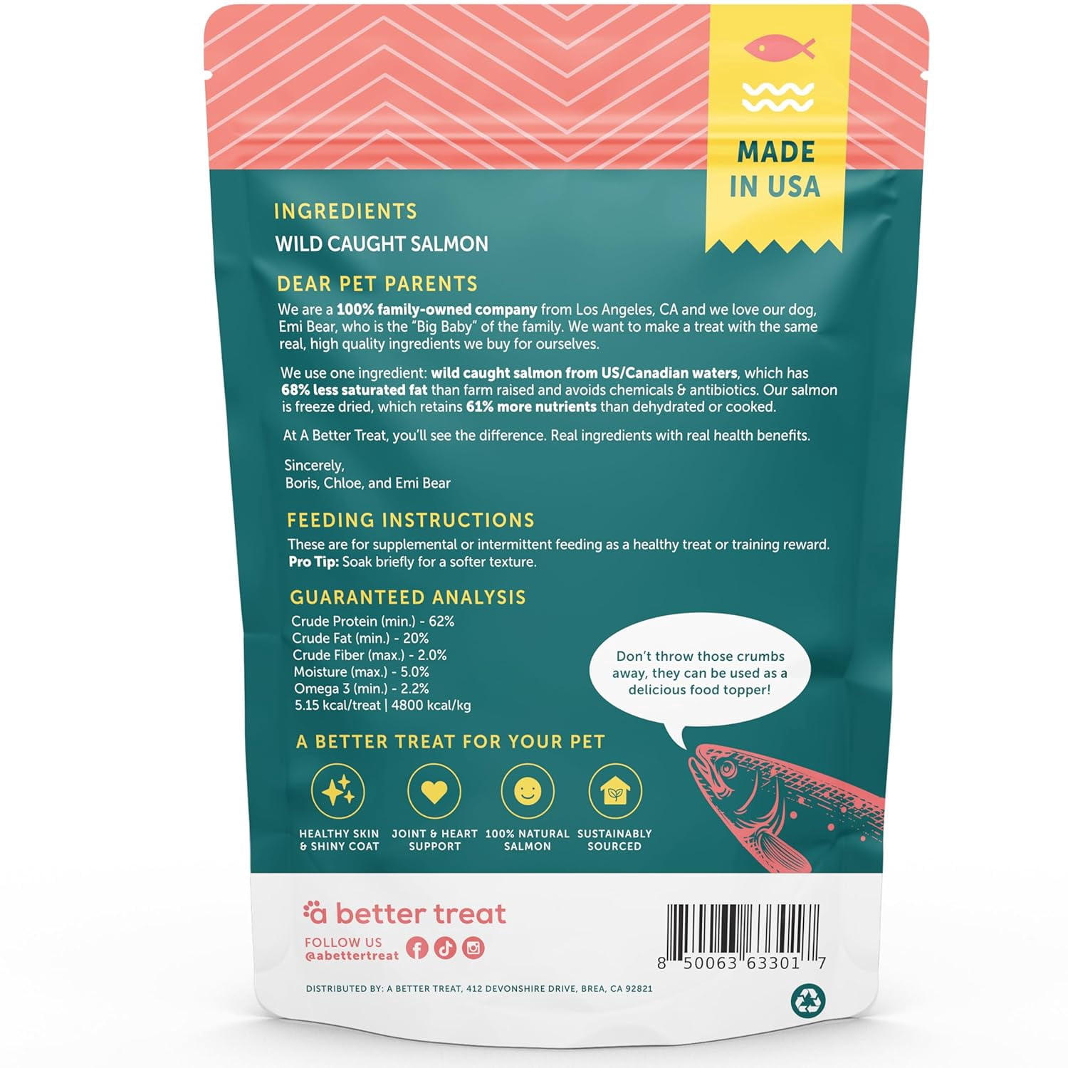 (Pack Of 5) A Better Treat Dog Treats 1.5 Oz