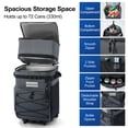 thumbnail image 2 of Cooler Rodante Odoland para 72 Latas con Asa y Bolsa Flexible, 2 of 8