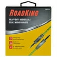 thumbnail image 3 of RoadKing RK12135 6 Feet Heavy-Duty Audio Cable - Green, 3 of 3