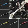 thumbnail image 2 of BUYISI 330mm Universal Motorcycle Adjustable Steering Damper Stabilizer Aluminum Balancing Lever Stabilizer For Kawasaki For Suzuki Silver, 2 of 5
