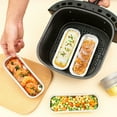 thumbnail image 4 of CSChome Aluminum Foil Pan Heat Resistant Rectangle Cake Pan Set Disposable Aluminum Foil Multipurpose with Lid, 4 of 7