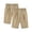 Khaki, variant on breaise Kids Bermuda Shorts Summer Athletic Soccer Gym Shorts Drastring Elastic Waist Knee Length Sports Shorts