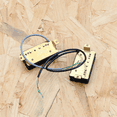 thumbnail image 2 of Electric Guitar Humbucker Pickups A Set of Vintage 6 String Dual Coil Fit for P. Guitar, 2 of 8