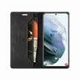 thumbnail image 4 of Dteck For Samsung Galaxy S21 Wallet Case, Magnetic PU Leather Stand Card Slot Protective Folio Flip Cover with [TPU Shockproof Interior Case], Black, 4 of 5