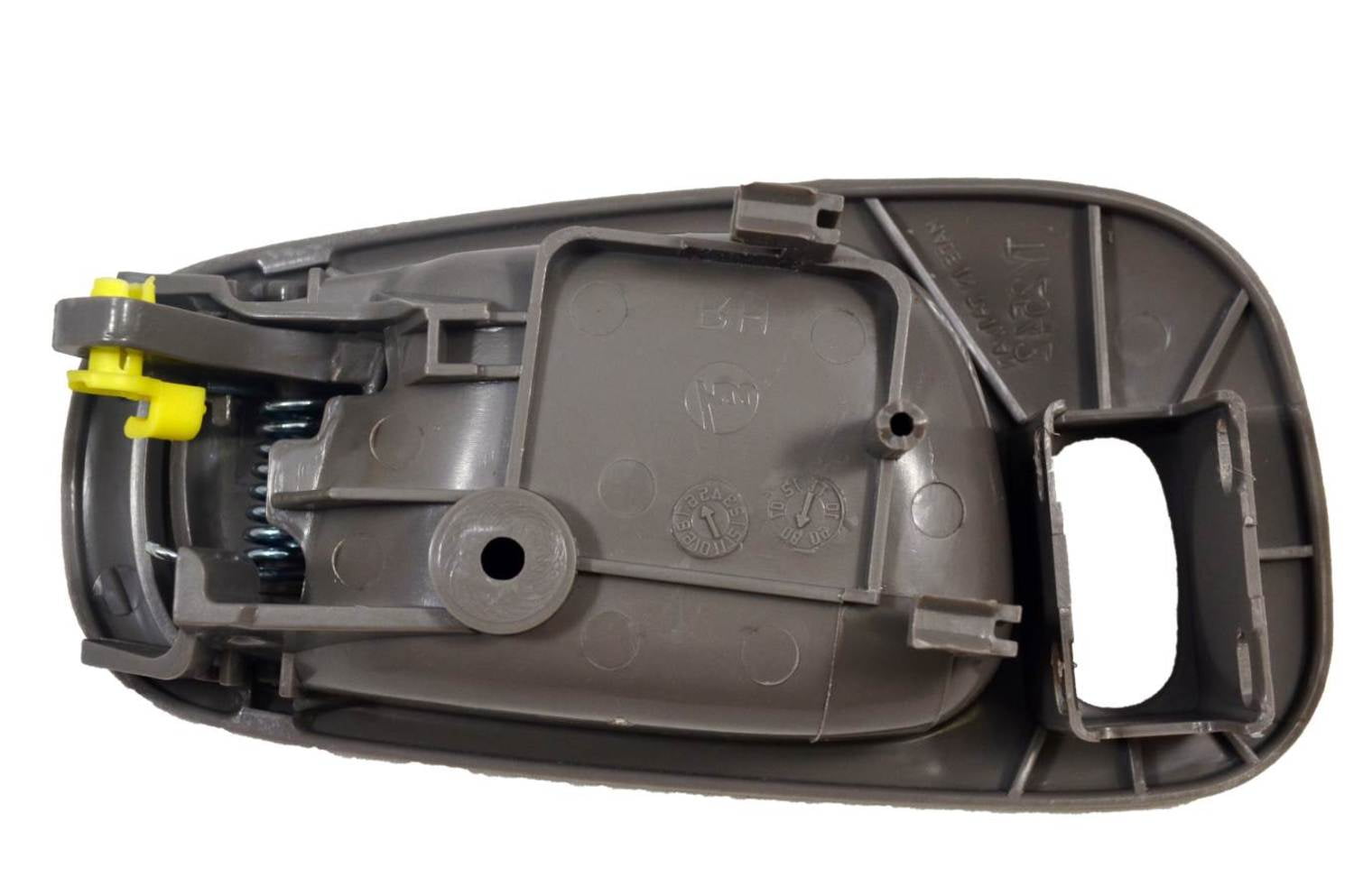 Driver Side PT Auto Warehouse TO-2542G-LH with Power Lock Hole Gray Inside Interior Inner Door Handle Driver Side PT Auto Warehouse TO-2542G-LH with Power Lock Hole Gray Inside Interior Inner Door Handle