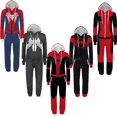 thumbnail image 2 of Monos de Spiderman Deadpool para hombre y mujer, ropa de dormir de dibujos animados para fiesta de Halloween y Navidad, disfraces de Cosplay, C68M153, 2 of 4