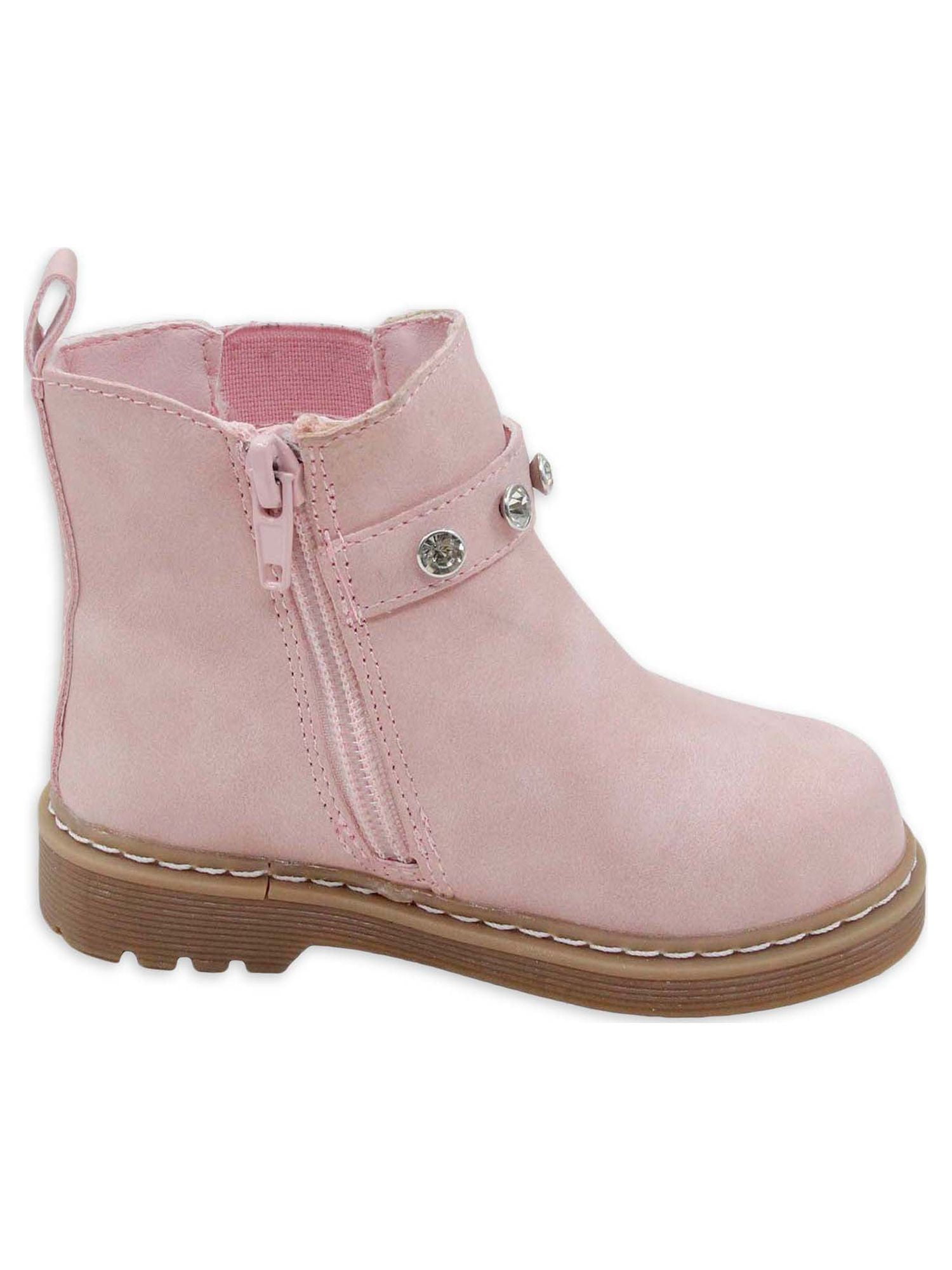 Nicole Miller Toddler Girls Lined Boots, Sizes 7-10