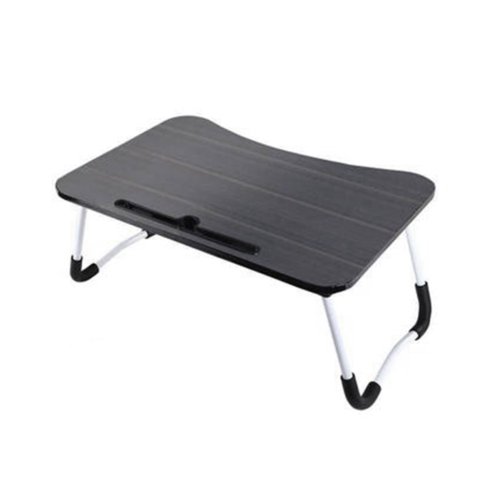 Laptop Desk Foldable Bed Table Portable Multi-Function Lap Bed Tray Table with Storage Drawer and Cup Slot Bed Notebook Stand Breakfast Bed Tray for Sofa Terrace Balcony Garden 