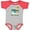 Baseball Heather and Red, variant on Inktastic Mele Kalikimaka Boys or Girls Baby Bodysuit