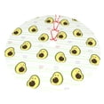 thumbnail image 5 of Cauagu 36" Christmas Tree Skirt Avocado of a Hear Pattern Christmas Tree Decorations Tree Mat for Xmas Decorations Occasion Holiday Home Decor -36", 5 of 7