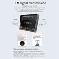 thumbnail image 2 of Player Car Wireless MP5 Player, 7-inch Portable Wireless WIFI Radio Car Multimedia Player Touch Screen FM  Auto Mirror Link BT 5.1 Car Stereo Player, 2 of 7