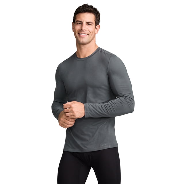 Jockey T-Shirt à Manches Longues à Col Ras du Cou Thermocore Tech pour Hommes
