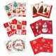 thumbnail image 3 of Servilletas de papel navideñas de 20 piezas, Papá Noel, muñeco de nieve, adornos navideños para el hogar, suministros de vajilla desechables de Año Nuevo, 3 of 4
