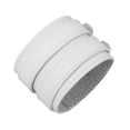 thumbnail image 4 of Baohd Multi-color Double Tour PU Leather Wide Bracelet Cuff Men Accessory White 1Set, 4 of 6