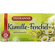 3X Teekanne (Kamille-Fenchel) Camomile-Fennel (Each Box 20 Tea Bags)