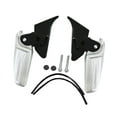 thumbnail image 2 of jinwen Motorcycle Foot Pegs Easy Assembly Folding for Motorcycle Replace Parts Silver, 2 of 9