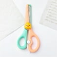 thumbnail image 2 of IMENGL Clearance! Delayuji Home Decor Left Handed Scissor with Cap Blunt Tip Home Use Crafting Scissor Arts Cutting Paper Scissors Scissors One Size Multi-Color, 2 of 8
