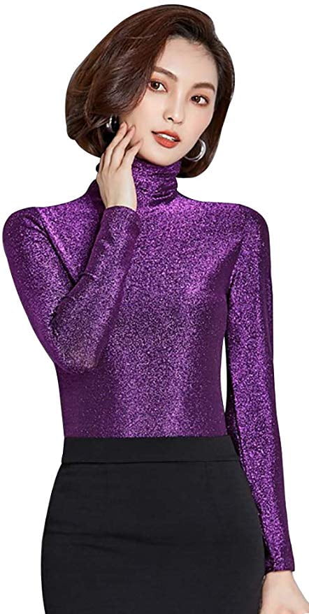 long sleeve sparkle tops