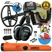 Garrett AT Pro Underwater Metal Detector, MS-2 Headphones, Pro Pointer AT Z-Lynk
