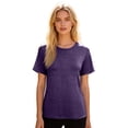 thumbnail image 4 of Bbyeadc Women's Post-Operative Shirt with Shoulder Zipper Tear Away Shirt Adaptive Short Sleeve Top for Shoulder Post Surgery Recovery,Purple (XL), 4 of 8