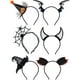 thumbnail image 1 of Juego de diadema de Halloween de 6 piezas para mujer: calabaza, araña, murciélago y sombrero de bruja, 1 of 3