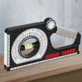 thumbnail image 4 of Inclinomètre Mécanique Portable Haute Précision Règle d'Angle pour Construction Usage Domestique Industriel Outil en Aluminium ABS Mesure 1°/0 90°, 4 of 7