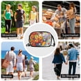 thumbnail image 7 of FORMRS Mini Crossbody Bag for Women Adjustable Rope Shoulder Casual Phone Purse, Purple Floral Tomatoes, 7 of 7