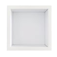 thumbnail image 3 of 10" x 10" Flat White Deep Profile Shadow Box Picture Frame by Studio Décor - Includes Pre-attached Hanging Hardware - Horizontal or Vertical Display - 1 Pack, 3 of 8