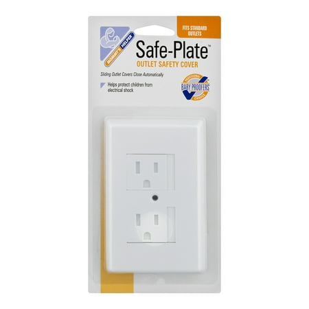 Mommy's Helper Safe-Plate Outlet Safety Cover, 1.0