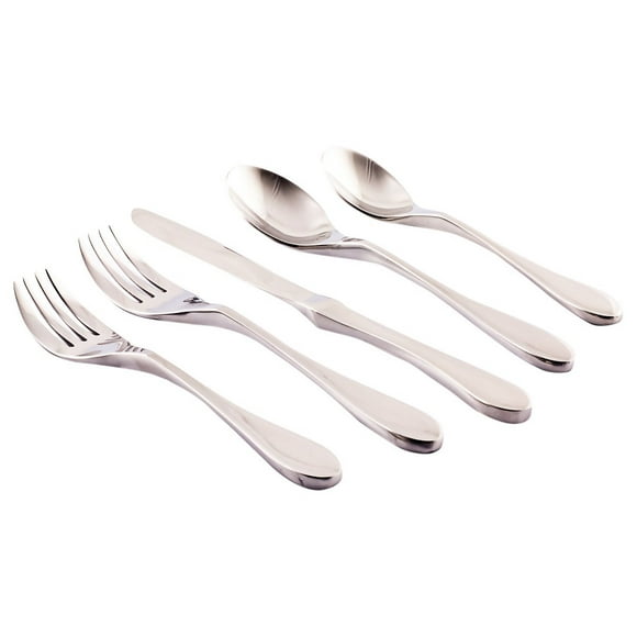 Knork 20-Piece Flatware Set - Gloss