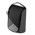 thumbnail image 3 of Bolsa organizadora para zapatos de golf, fácil de transportar, ventilación, accesorios, almacenamiento, portátil. negro, 3 of 9