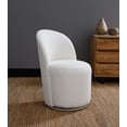 thumbnail image 2 of ACME Hollis Plywood & Boucle Fabric Upholstered Side Chair in Beige (Set of 2), 2 of 8