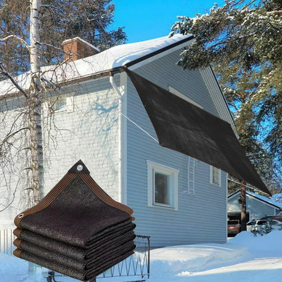 WKSCLPAI Sun Shade Sail,78.7x78.7 In Multifunctional Rectangle Sun Sail,Black Swimming Pool Sun Awning,Heavy Duty UV Protection Patio Shade Canopy for Yard Garden Outdoor Activities